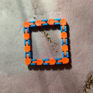 Orange and blue Wacky track